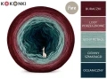 KOKONEK Pure P228 - Buraczki/lody porzeczkowe/jasny petrol/ciemny szmaragd/oceaniczny