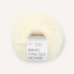 Włóczka Sandnes Garn Primo Tynn Silk Mohair 1012 / ecru