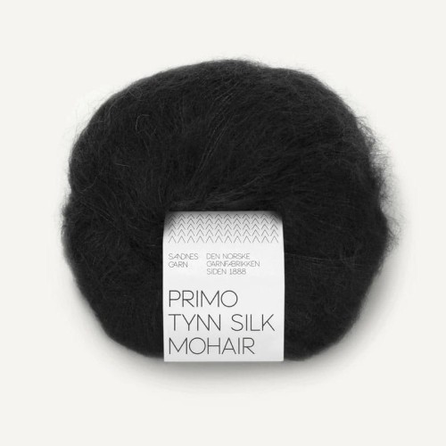 Włóczka Sandnes Garn Primo Tynn Silk Mohair 1099 / czerń