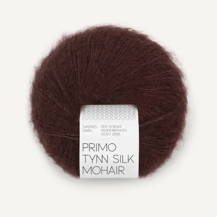 Włóczka Sandnes Garn Primo Tynn Silk Mohair 4381 / brownie