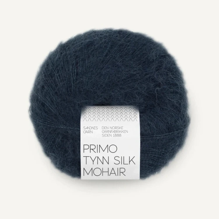 Włóczka Sandnes Garn Primo Tynn Silk Mohair 5581 / ciemne navy