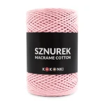 Sznurek Macrame Cotton by KOKONKI 2mm / rolka 200m / 230 róż