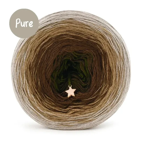 KOKONEK Pure P217 - Chałwa/ciastko korzenne/brąz/leśny