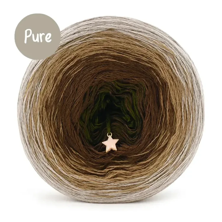 KOKONEK Pure P217 - Chałwa/ciastko korzenne/brąz/leśny