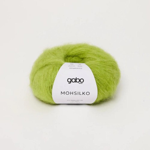 Włóczka Gabo Wool Mohsilko 4724 / limonkowy blask