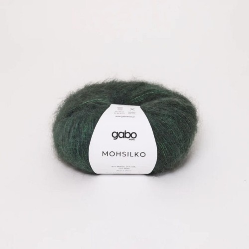 Włóczka Gabo Wool Mohsilko 4738 / zielony mech
