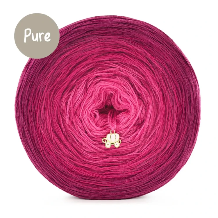 KOKONEK Pure P220 - Jeżyna/magenta/słodki róż