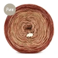 KOKONEK Pure Rare PR003 - Mahoń/ciastko korzenne/biszkopt + nitka glina (3 nitki + 1)