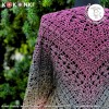KOKONEK_Merino 841 - Łososiowy/zgaszona morela/khaki/ciemne khaki/burak