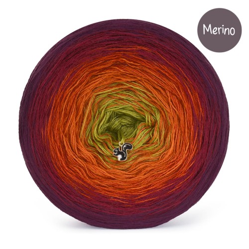 KOKONEK_Merino 845 - Burak/bordo/cegła/koniak/oliwka