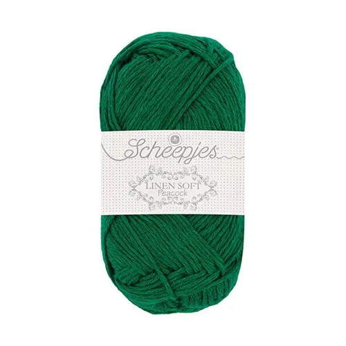 Włóczka Scheepjes Linen Soft 50g - 605 - absynt