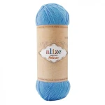 Włóczka skarpetkowa Alize Superwash Artisan 957 / niebieski