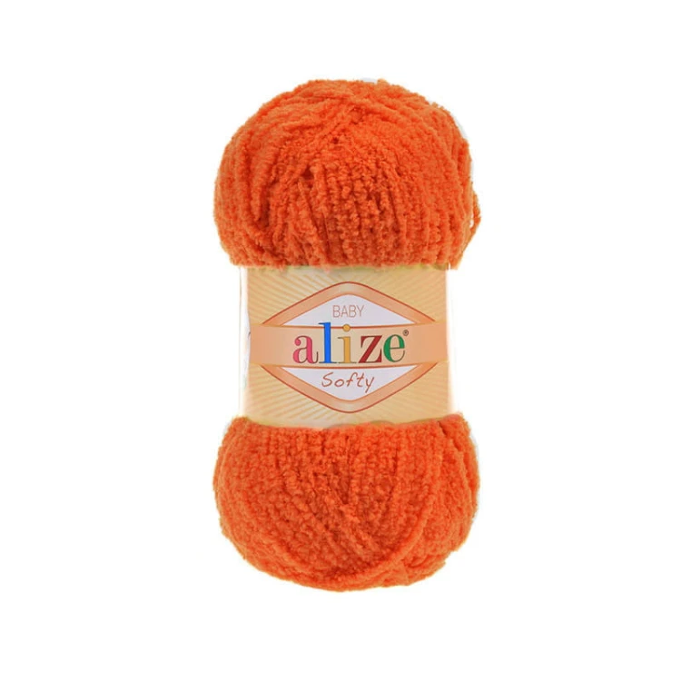 Włóczka Alize Baby Softy 06 / pomarańcz