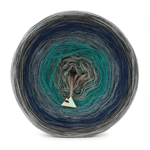 KOKONEK Merino 861 Biedulek - Szary/ciemny szary/navy/patyna melanż/morski/cappuccino