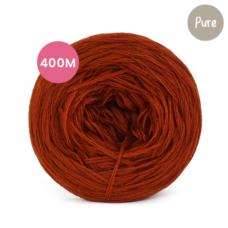 KOKONEK_Pure Mono jeden kolor - wiewiórka / 4 nitki / 400 m / 110 g - GOTOWY