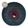 KOKONEK Pure Rare PR005 - Oceaniczny/ciemny szmaragd/jadeit/figa + 1 nitka wino (3 nitki + 1)