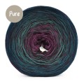 KOKONEK Pure Rare PR005 - Oceaniczny/ciemny szmaragd/jadeit/figa + 1 nitka wino (3 nitki + 1)