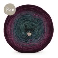 KOKONEK Pure P230 - Wino/figa/ciemny szmaragd/jadeit