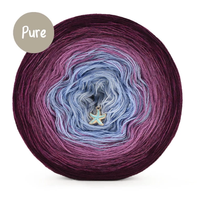 KOKONEK Pure P231 - Wino/figa/niebieski/baby blue