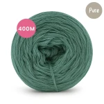 KOKONEK Pure Mono jeden kolor - jadeit / 400 m