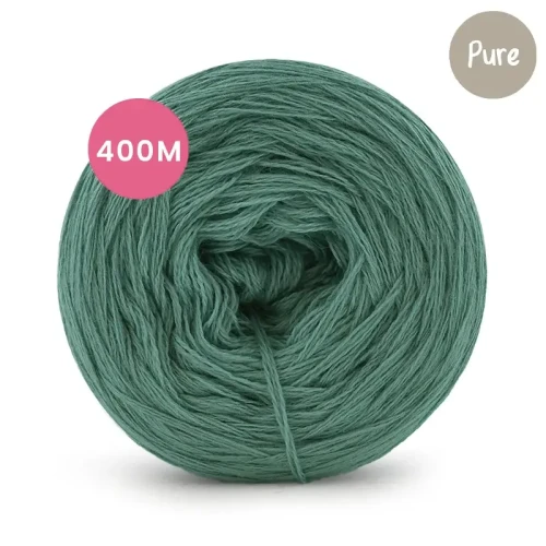 KOKONEK Pure Mono jeden kolor - jadeit / 400 m