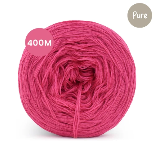 KOKONEK Pure Mono jeden kolor - słodki róż / 400 m