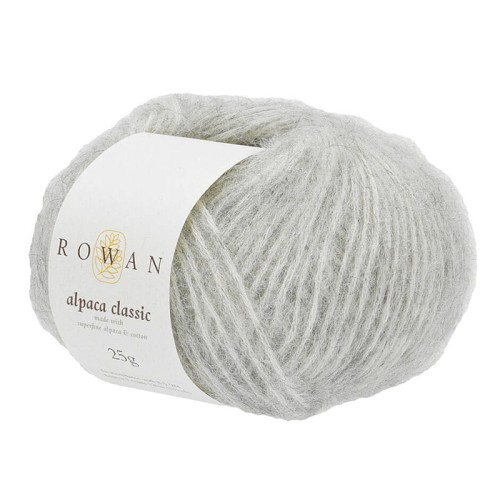 Włóczka Rowan Alpaca Classic 101 / jasny szary melanż