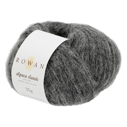 Włóczka Rowan Alpaca Classic 102 / grafit melanż