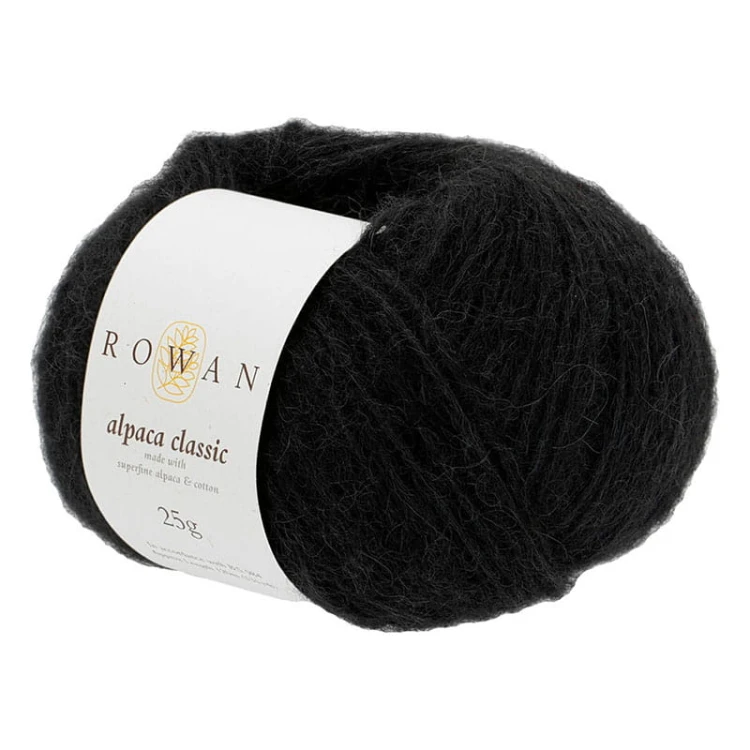 Włóczka Rowan Alpaca Classic 103 / czerń