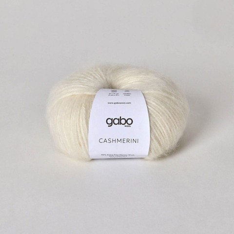 Włóczka Gabo Wool Cashmerini 100 / naturalny