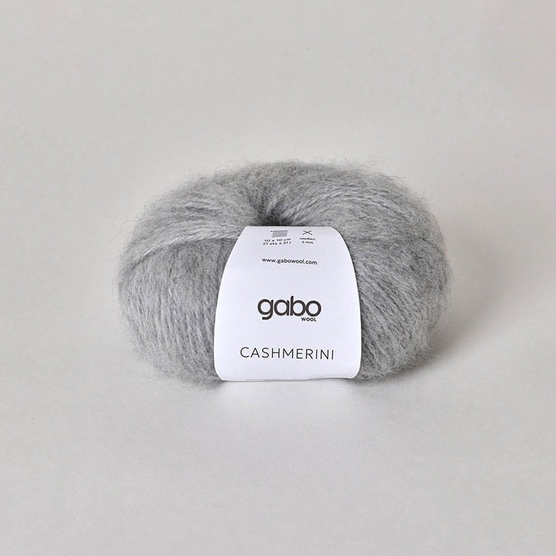 Włóczka Gabo Wool Cashmerini 5401 / jasny szary