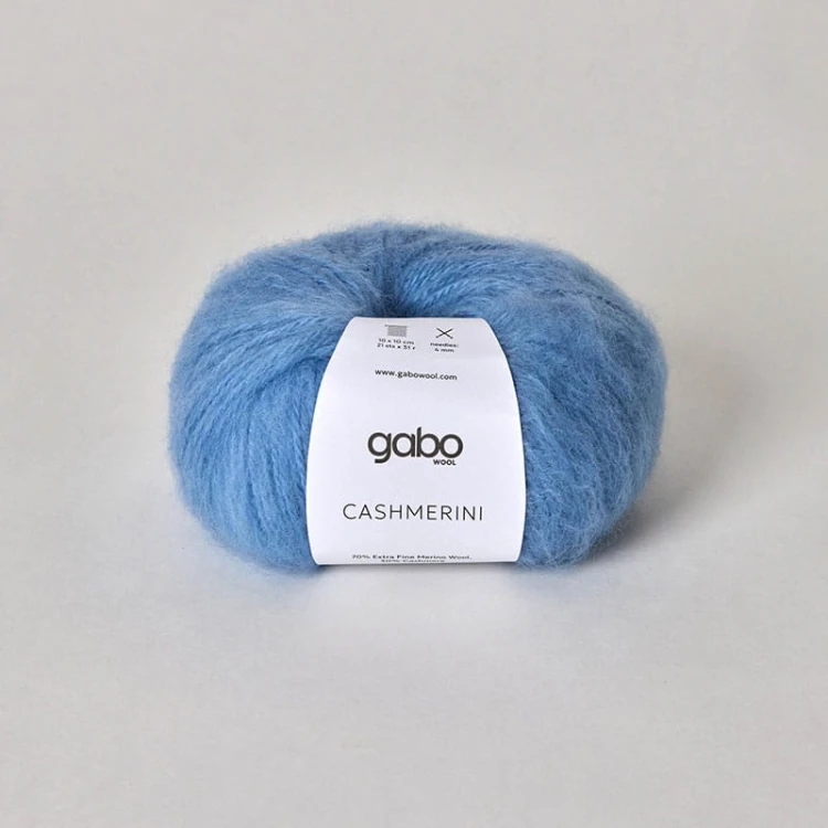 Włóczka Gabo Wool Cashmerini 5869 / błękitny