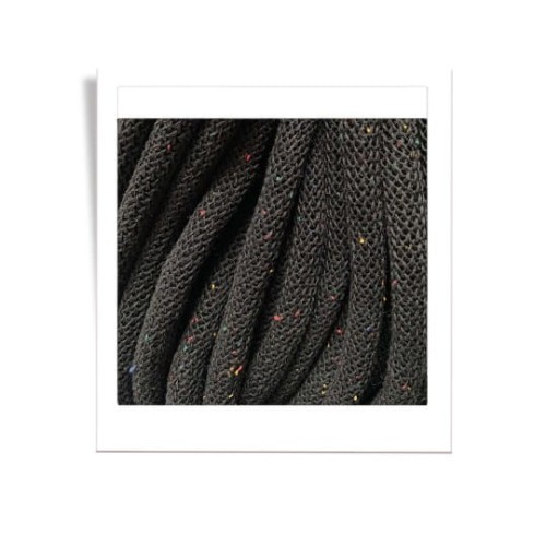 Sznurek pleciony bawełniany Bobbiny Jumbo / Księżycowy Pył / Midnight Dust / 9mm / 100m