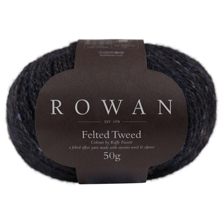 Włóczka Rowan Felted Tweed 211 / czerń