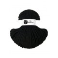 Sznurek pleciony bawełniany Bobbiny Premium / Księżycowy pył / Midnight Dust / 5mm / 100m