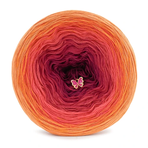 KOKONEK Nature NT100 Anushka - Melon/dynia/koral/magenta/bordo
