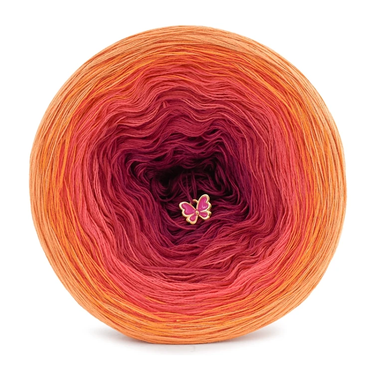KOKONEK Nature NT100 Anushka - Melon/dynia/koral/magenta/bordo