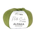 Włóczka skarpetkowa Rellana 4-fach Alpaka Superfine 3138 / matcha