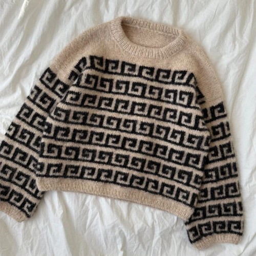 Wzór PetiteKnit / Athene Sweater  - w języku angielskim