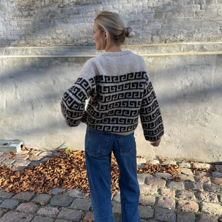Wzór PetiteKnit / Athene Sweater  - w języku angielskim