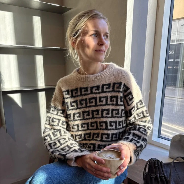 Wzór PetiteKnit / Athene Sweater  - w języku angielskim