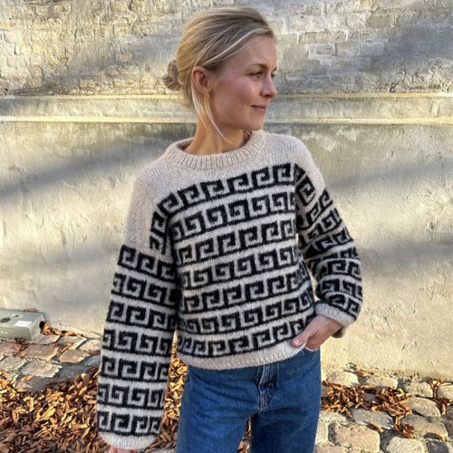 Wzór PetiteKnit / Athene Sweater  - w języku angielskim