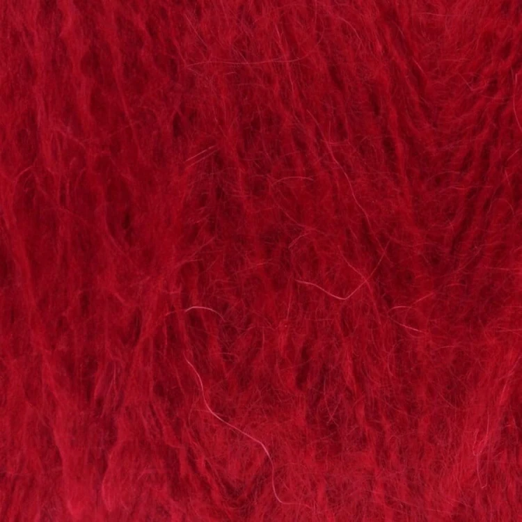 Włóczka Gazzal Super Kid Mohair & Merinos 61274 / ognista czerwień