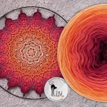 KOKONEK Nature NT100 Anushka - Melon/dynia/koral/magenta/bordo