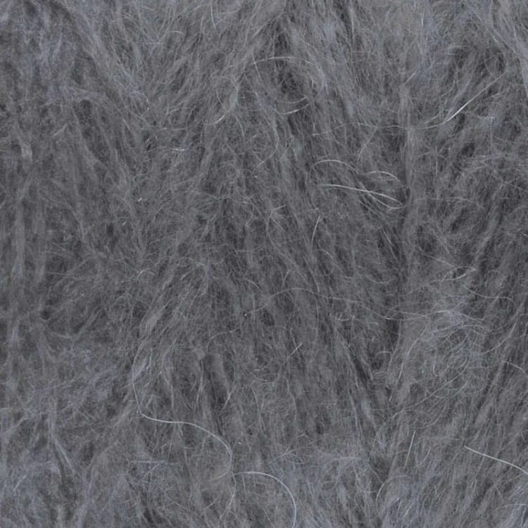 Włóczka Gazzal Super Kid Mohair & Merinos 61285 / ciemny szary