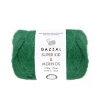 Włóczka Gazzal Super Kid Mohair & Merinos 61284 / absynt
