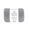 Włóczka Gazzal Super Kid Mohair & Merinos 61281 / szary