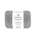 Włóczka Gazzal Super Kid Mohair & Merinos 61281 / szary