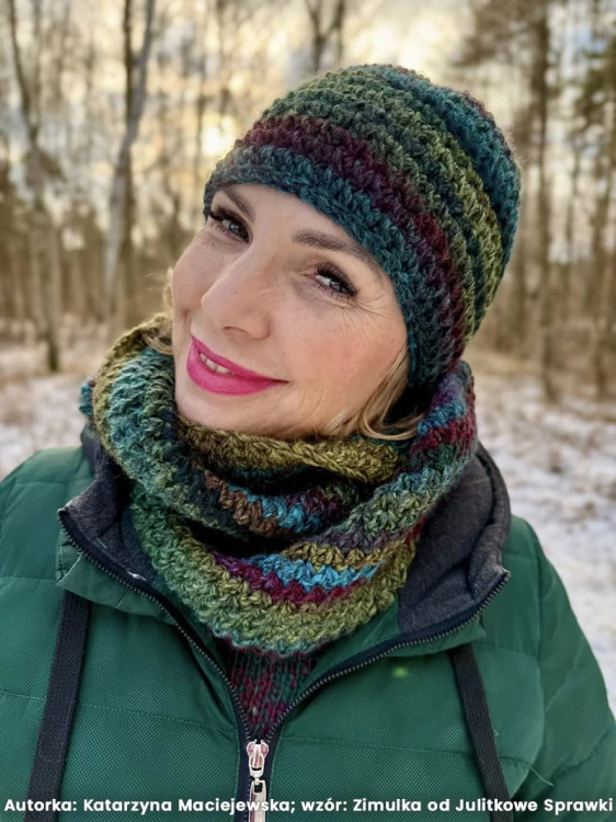 Autorka: Katarzyna Maciejewska; wzór: Zimulka od Julitkowe Sprawki.jpg