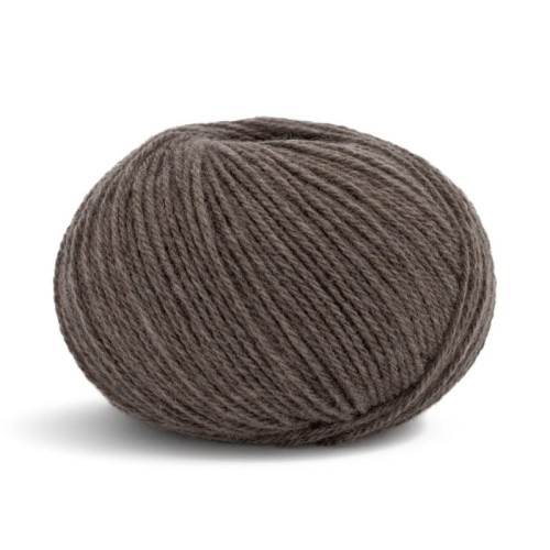 Włóczka Lamana Como Cashmere 48M / brąz melanż